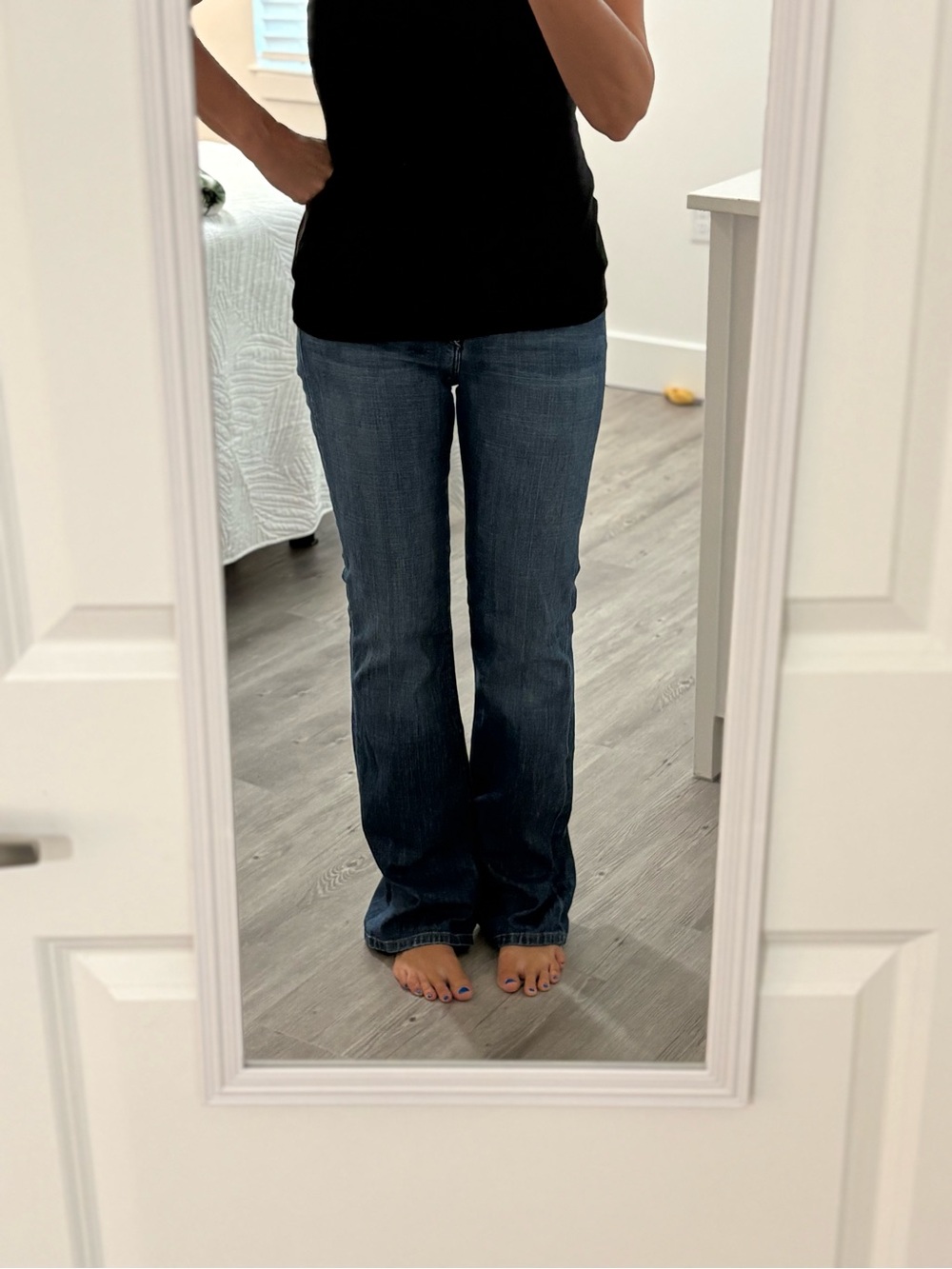 Joe jeans Dark Blue Wide Leg Jeans
